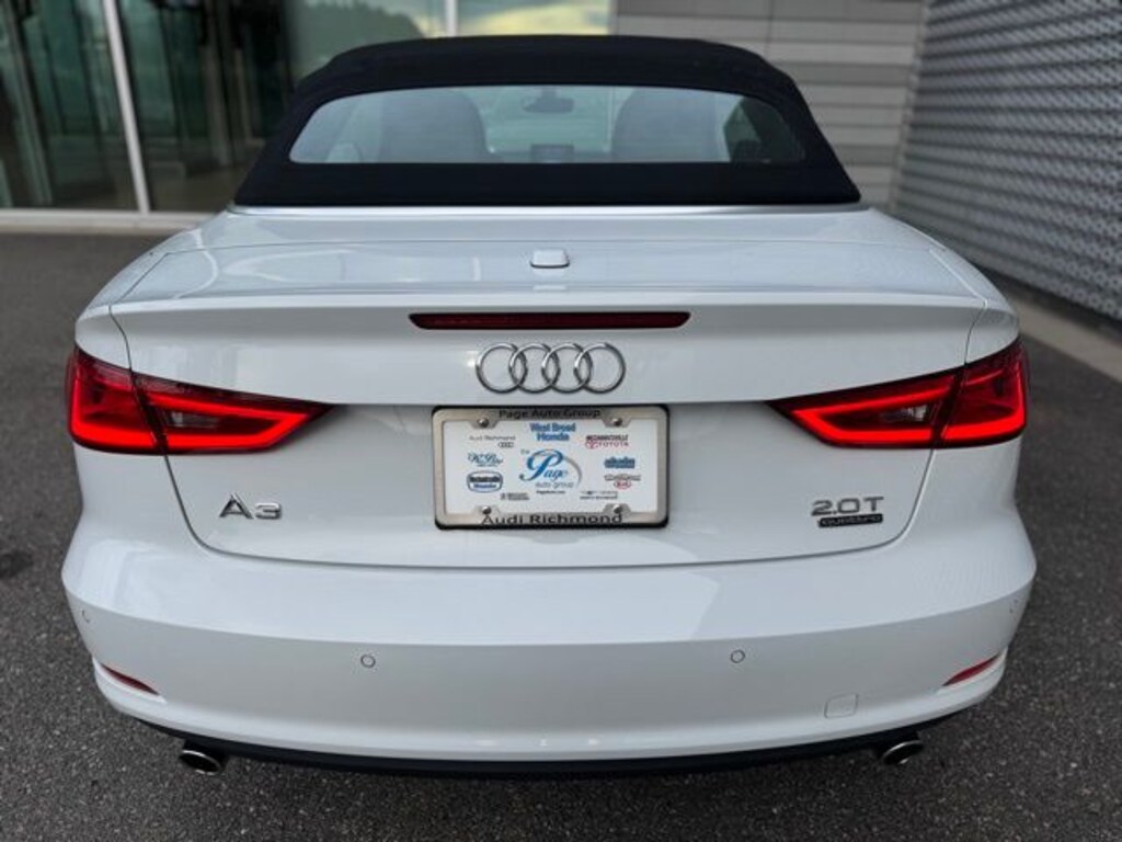 Used 2016 Audi A3 2.0T Premium Convertible