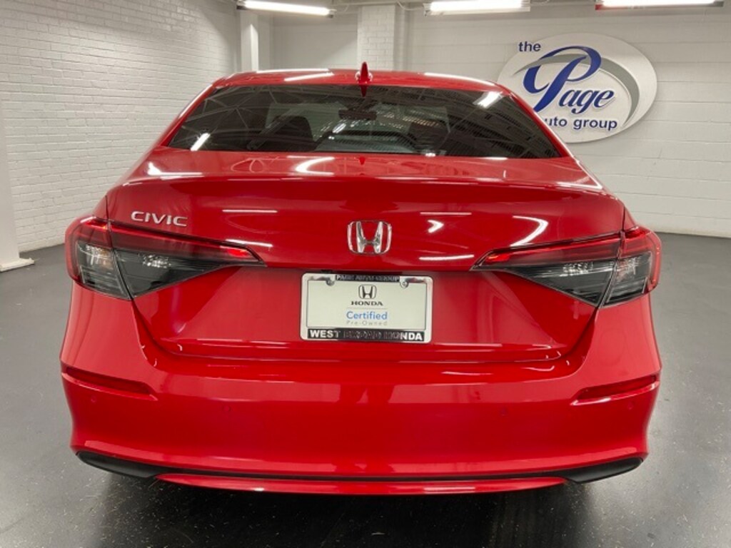 Certified 2022 Honda Civic Touring Sedan