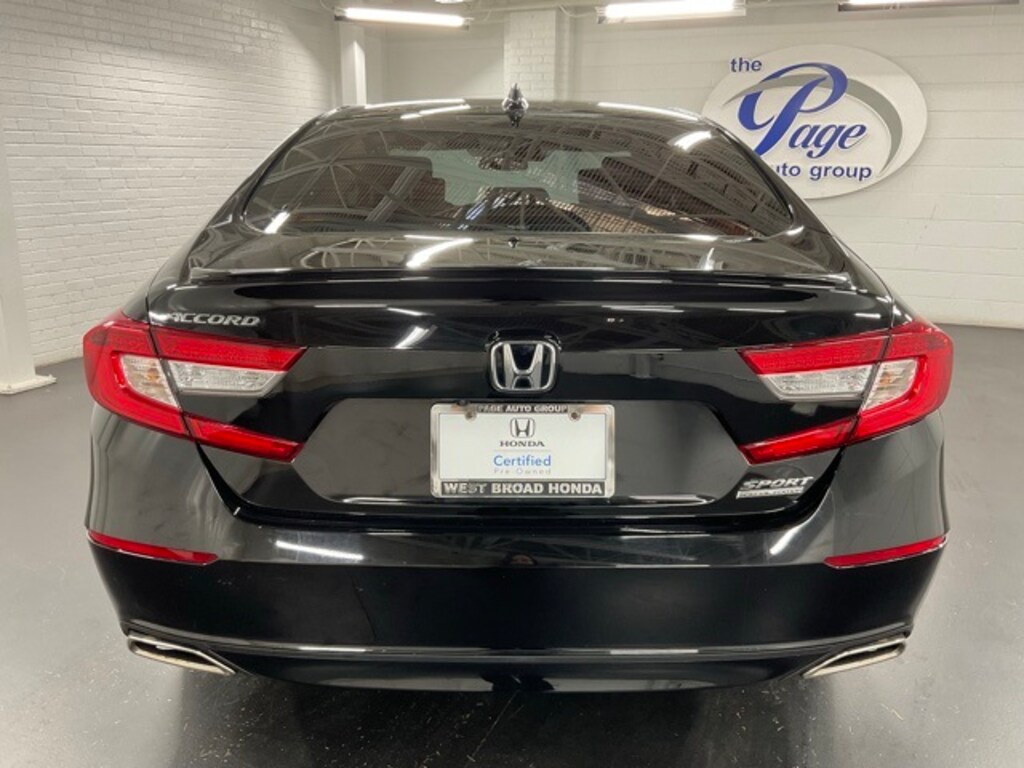 Certified 2022 Honda Accord Sport Special Edition Sedan