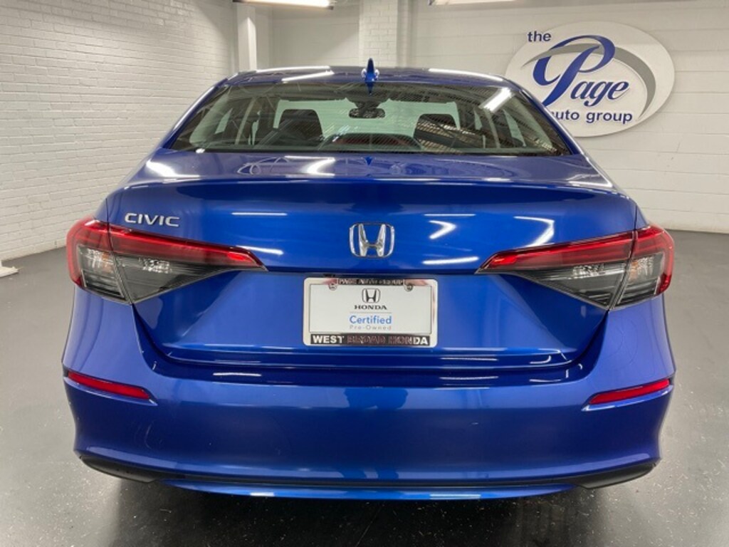 Certified 2022 Honda Civic EX Sedan