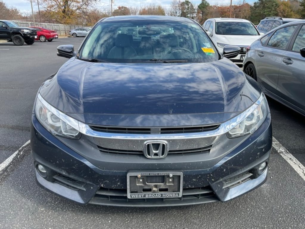 Used 2017 Honda Civic EX-L Sedan