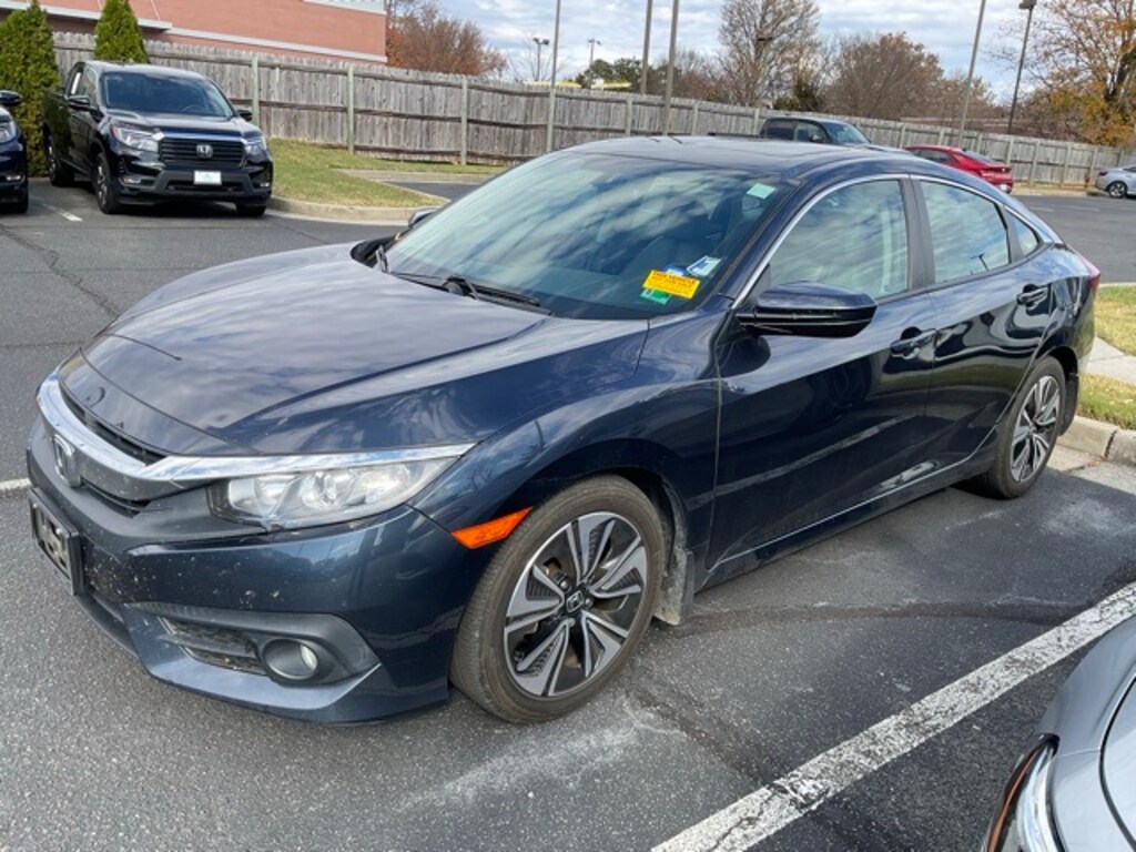 Used 2017 Honda Civic EX-L Sedan