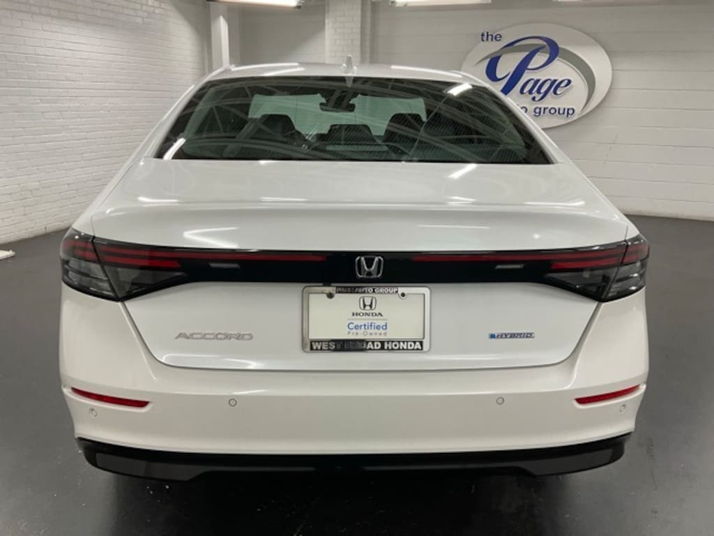 Certified 2023 Honda Accord Hybrid EX-L Sedan