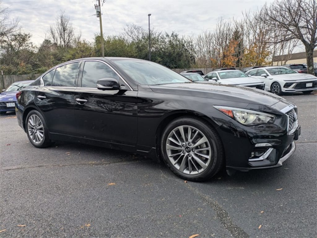 Used 2022 INFINITI Q50 Luxe Sedan