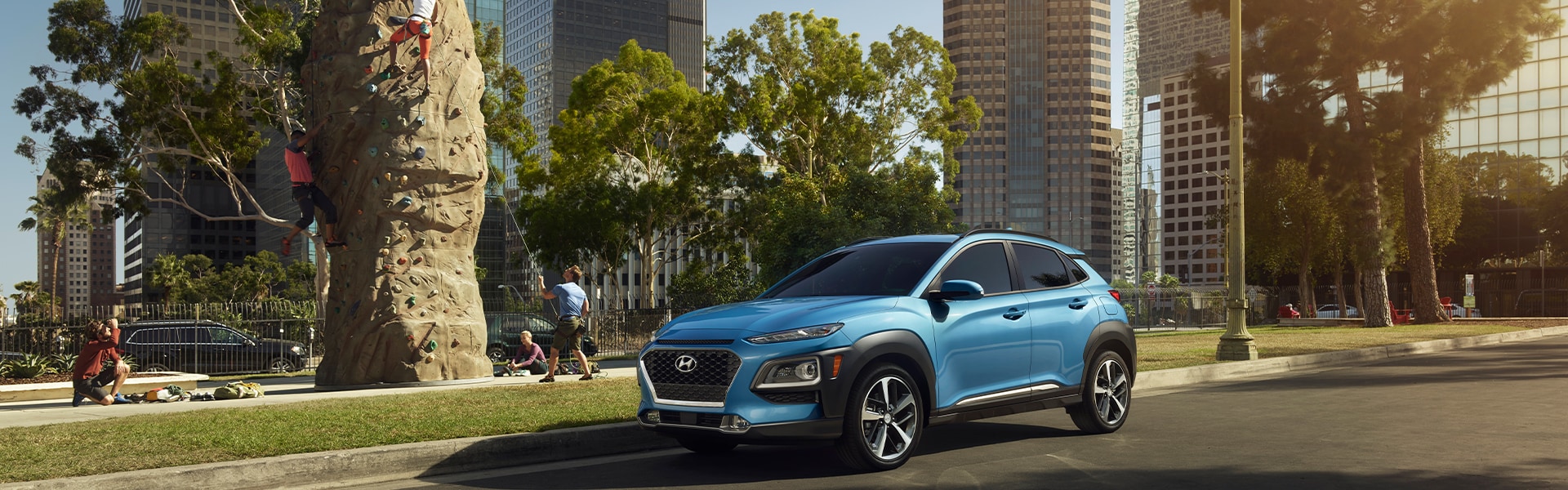  Can I trade in my leased vehicle at West Broad Hyundai in Henrico | Blue Hyundai Kona