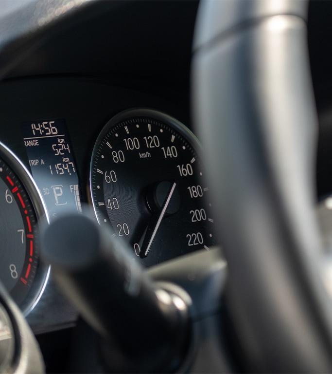 When to Trade In Your Car | West Broad Hyundai in Henrico, VA | Car dashboard with mileage & trip of car