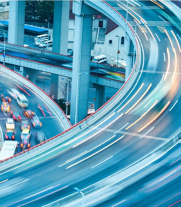 Can I trade in my leased vehicle at West Broad Hyundai in Henrico | Traffic Interchange blur