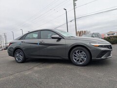 2026 Hyundai Elantra Hybrid Blue Sedan