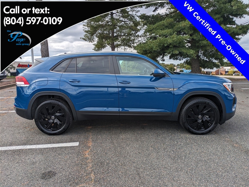 Certified 2025 Volkswagen Atlas Cross Sport 2.0T SE w/Technology SUV