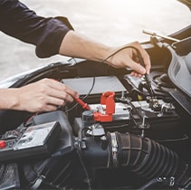 Battery Information at West Broad Kia | Battery being tested