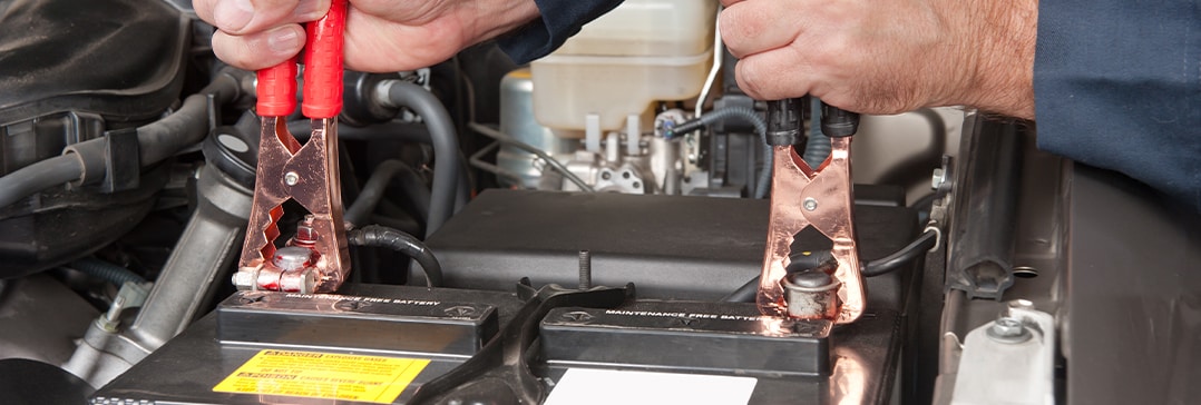 Battery Information at West Broad Kia | Putting battery cables on terminals