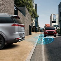 Model Features of the 2022 Kia Carnival at West Broad Kia | Sensor for backing up
