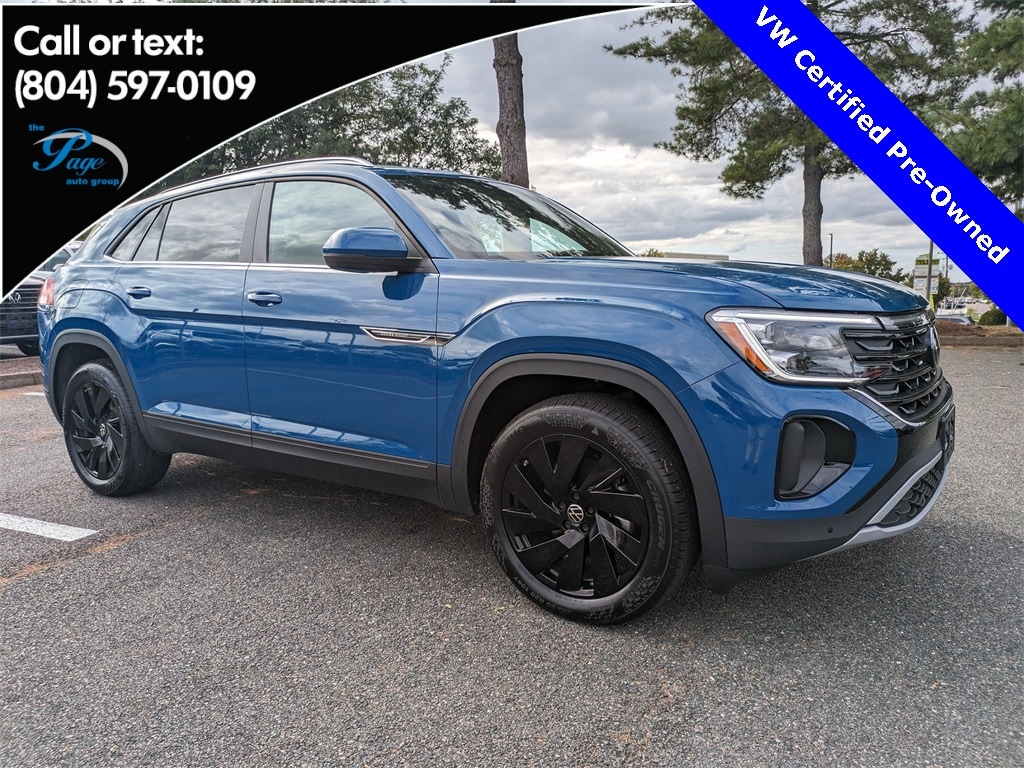 Certified 2025 Volkswagen Atlas Cross Sport 2.0T SE w/Technology SUV