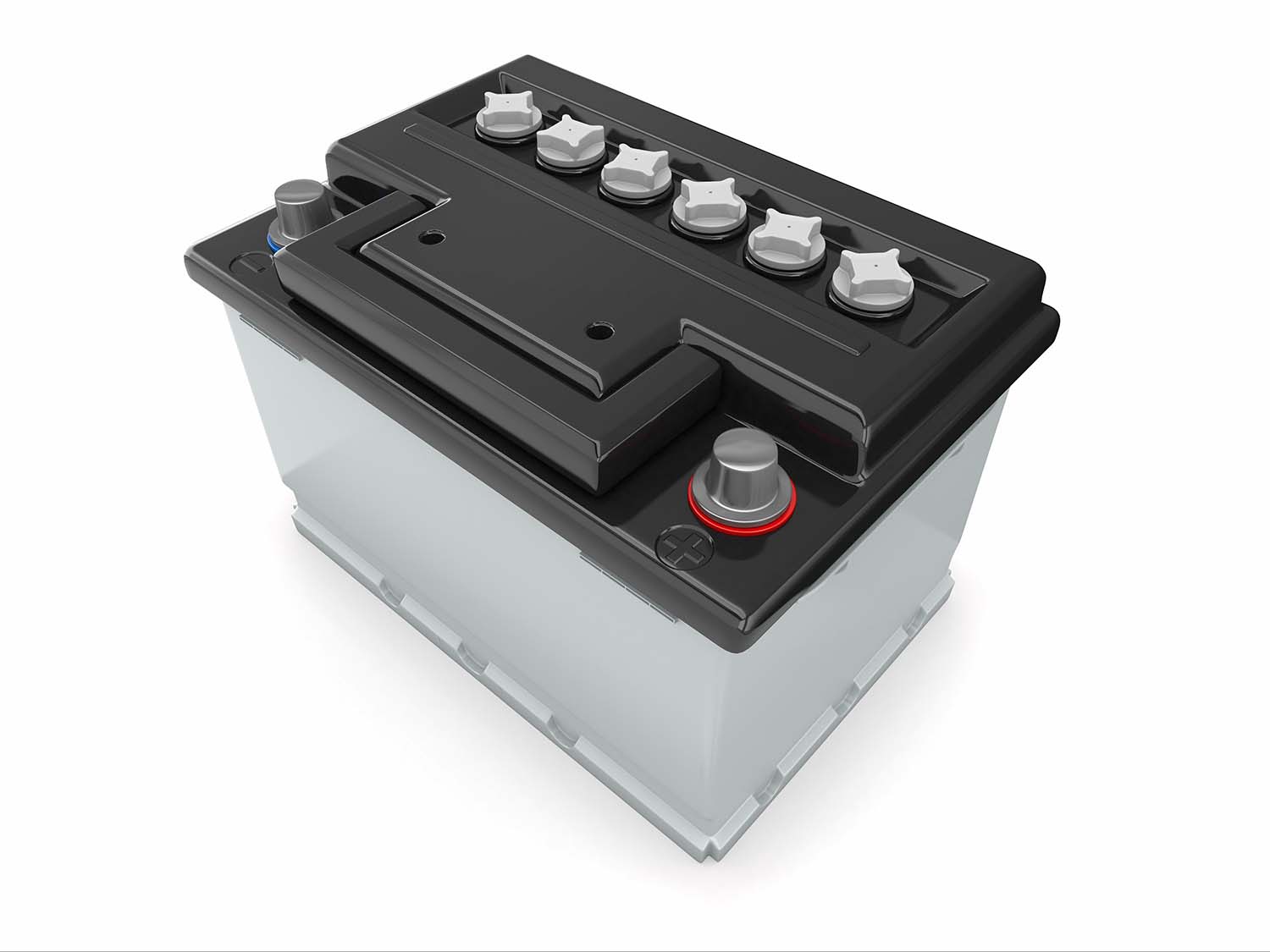 Everything You Need to Know about Your Car Battery at West Broad Kia | Picture of a new car battery with no background