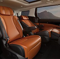 Model Features of the 2022 Kia Carnival at West Broad Kia | Recline ability for Kia Carnival