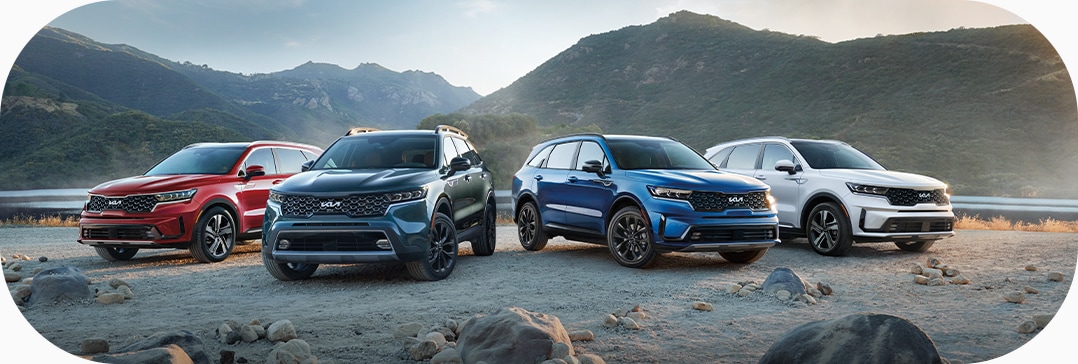 3 Main Benefits of Using OEM parts for your vehicle at West Broad Kia in Richmond, VA | Four Hybrid Sorentos parked in valley on a misty day