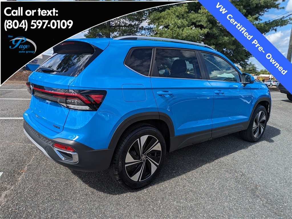 Certified 2025 Volkswagen Taos 1.5T SE SUV