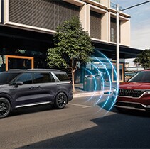 Model Features of the 2022 Kia Carnival at West Broad Kia | Sensor for traffic passing by