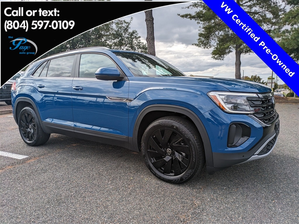 Certified 2025 Volkswagen Atlas Cross Sport 2.0T SE w/Technology SUV