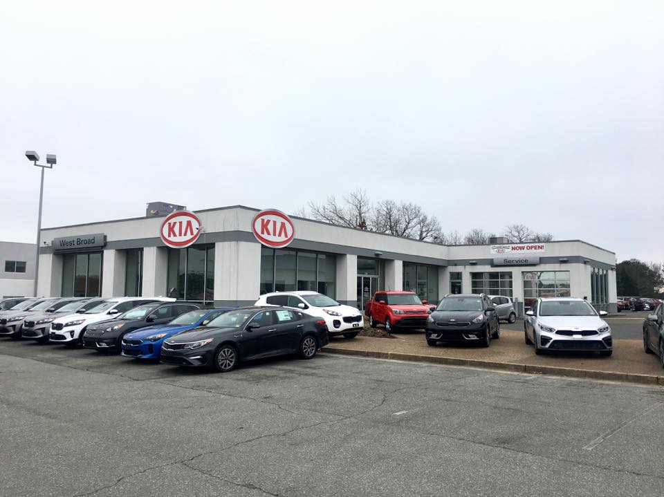 West Broad Kia is a Kia Dealership in Richmond, VA | West Broad Kia dealer lot