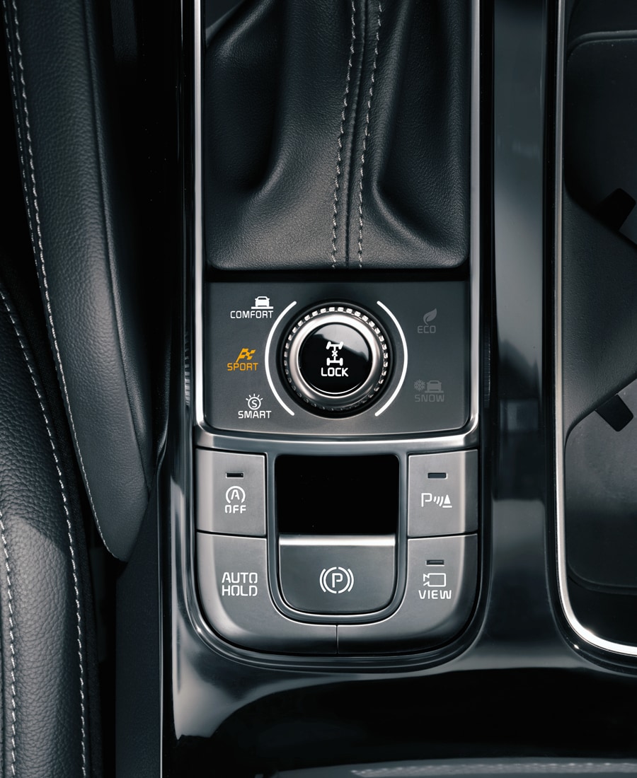 High Cost of Replacing a Car Key | West Broad Kia | Interior of a 2022 Telluride Central Dials