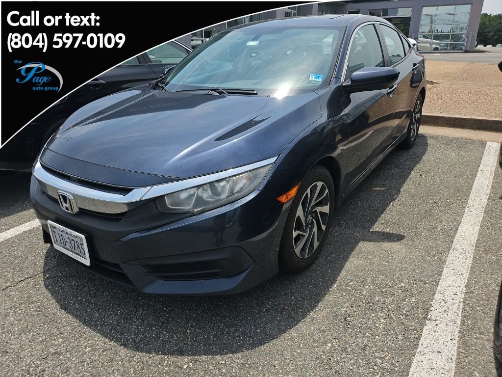 Used 2017 Honda Civic EX Sedan