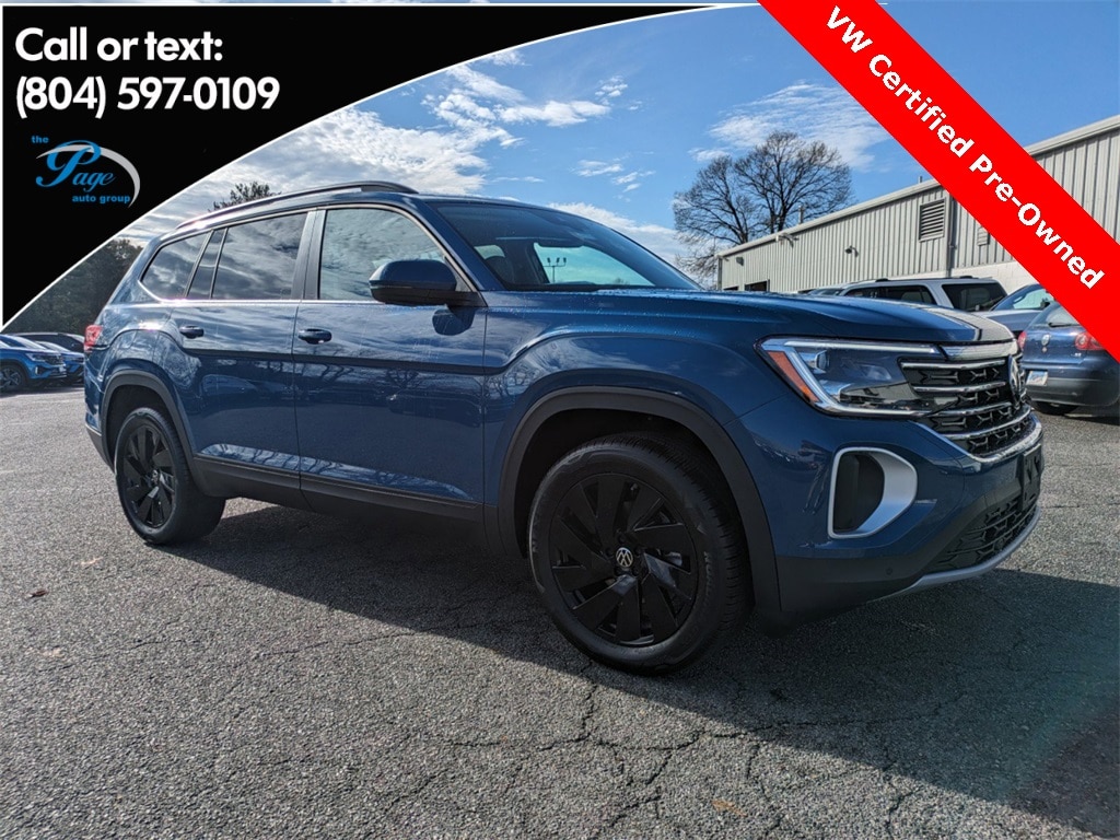 Certified 2025 Volkswagen Atlas 2.0T SE w/Technology SUV