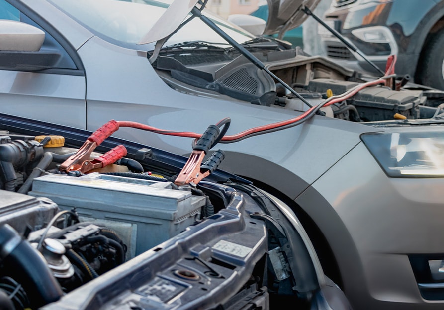 How to Jump Start a Car |  West Broad Volkswagen in Richmond | Attaching Jumper Cables From One Vehicle to Another in Order to Jump Start Battery