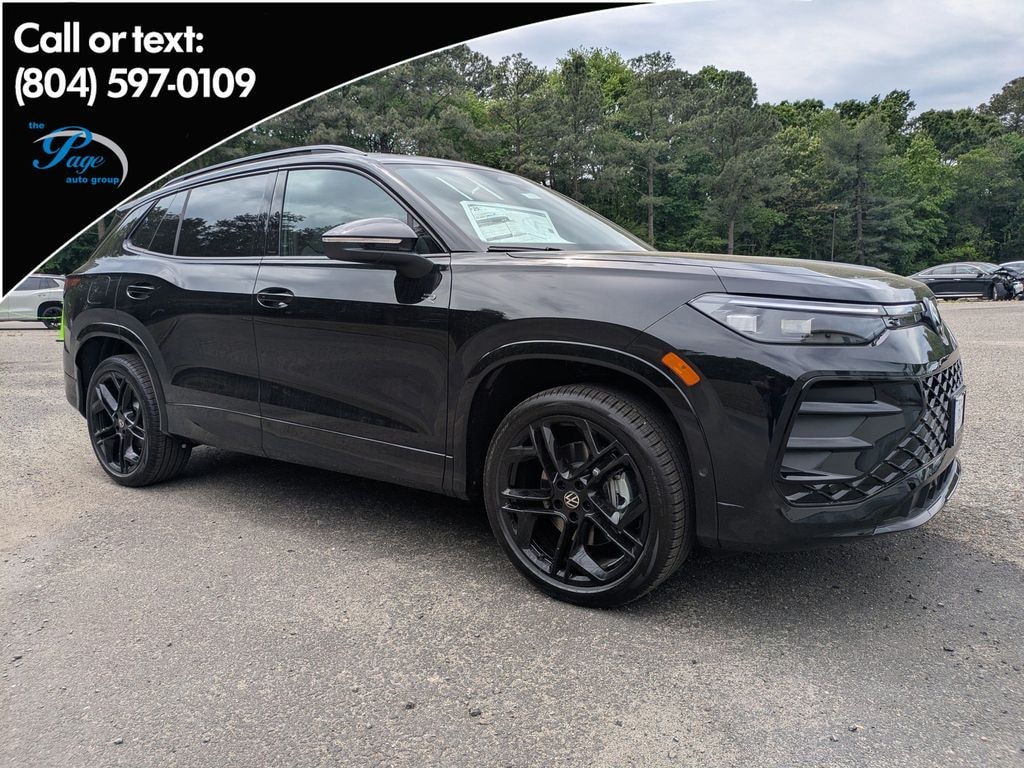 New 2026 Volkswagen Tiguan 2.0T SE R-Line Black SUV