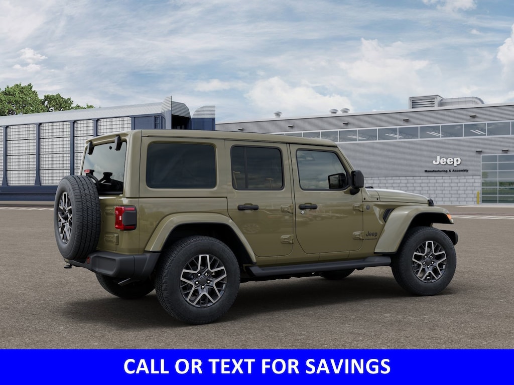 New 2026 Jeep Wrangler 4-DOOR SAHARA Sport Utility
