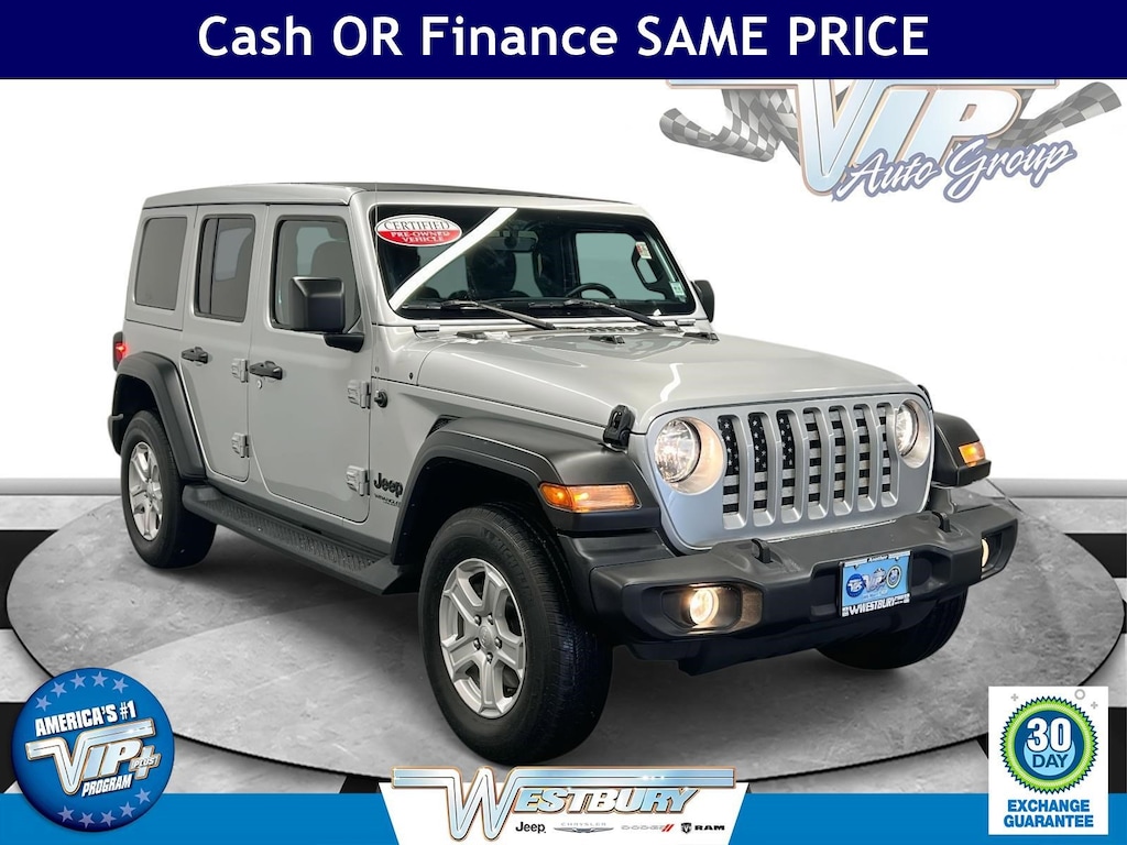 Certified 2022 Jeep Wrangler Unlimited Sport S Unlimited Sport S 4x4