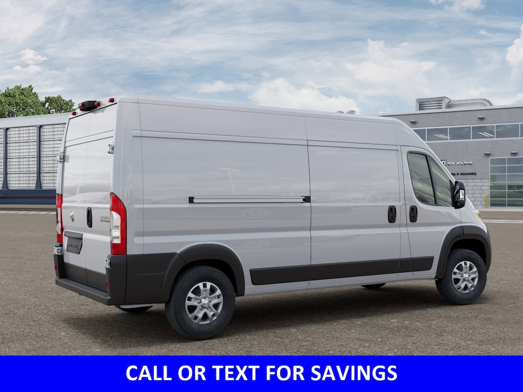 New 2026 Ram ProMaster PROMASTER 2500 SLT CARGO VAN HIGH ROOF 159' WB Cargo Van