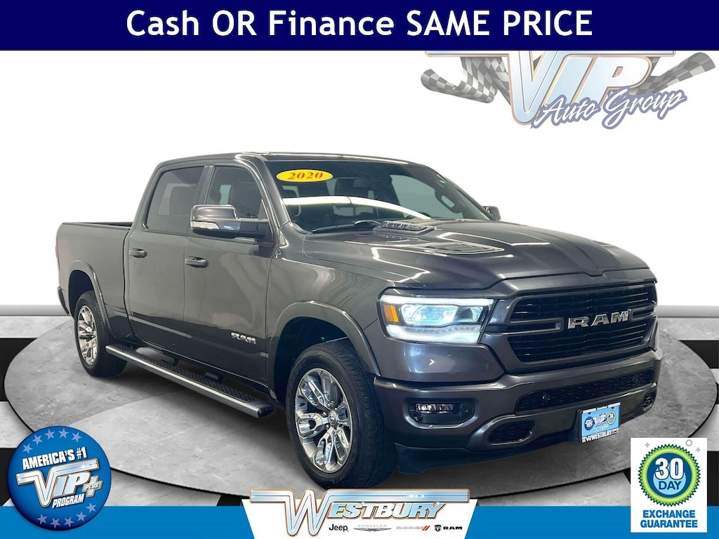 Used 2020 Ram 1500 Laramie Laramie 4x4 Crew Cab 64 Box