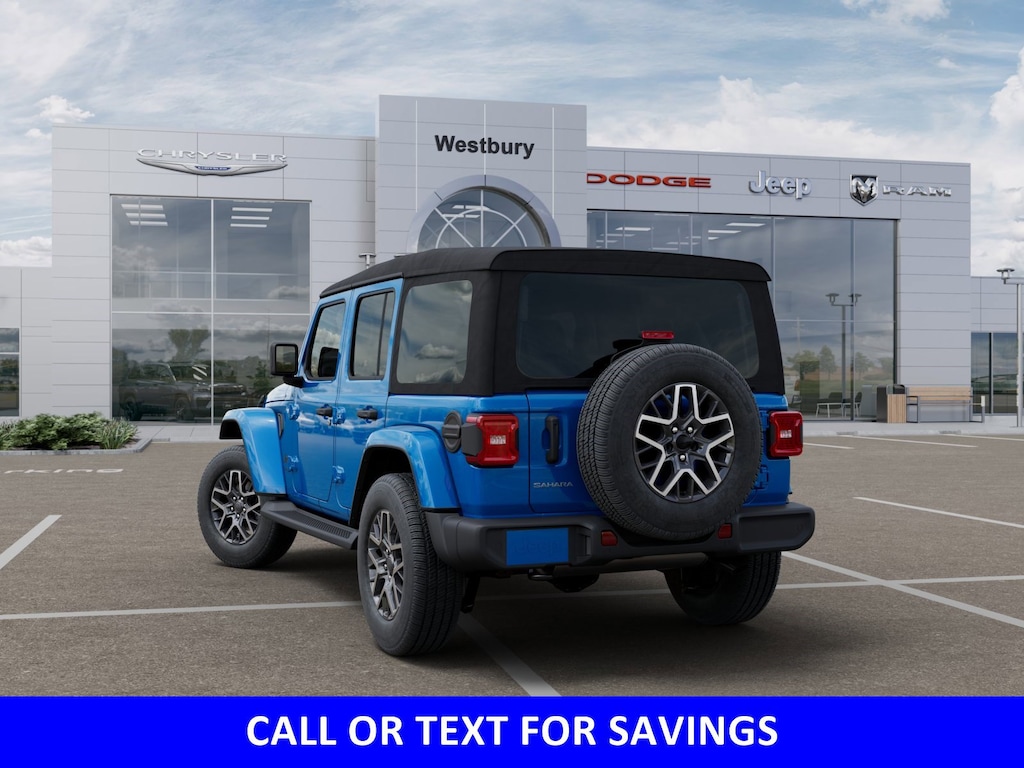 New 2026 Jeep Wrangler 4-DOOR SAHARA Sport Utility