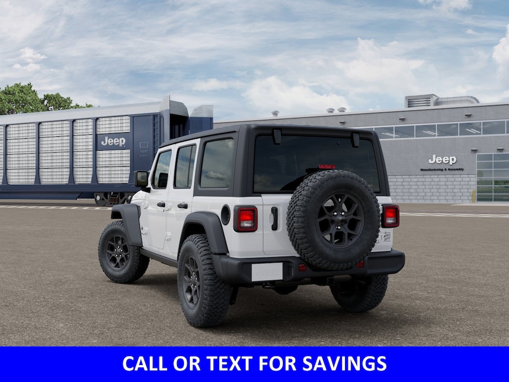 New 2026 Jeep Wrangler 4-DOOR WILLYS Sport Utility