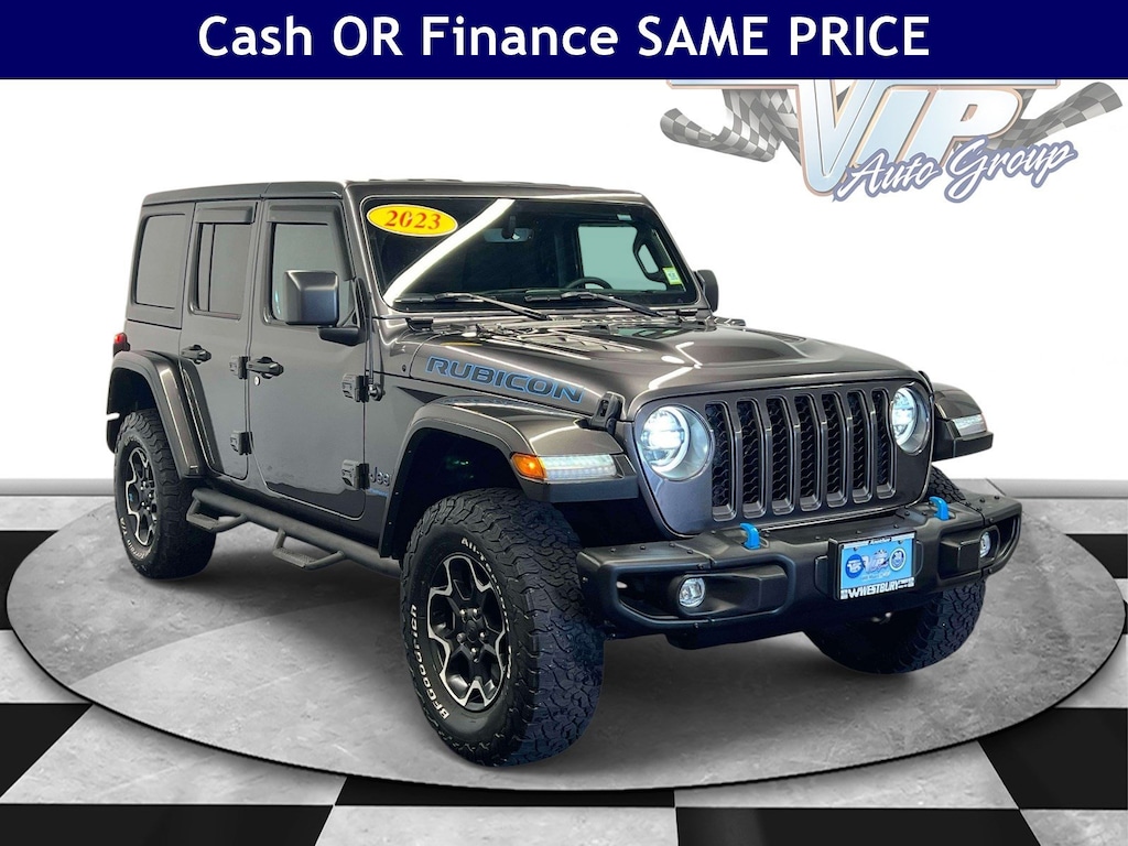 Used 2023 Jeep Wrangler 4xe Rubicon Rubicon 4x4