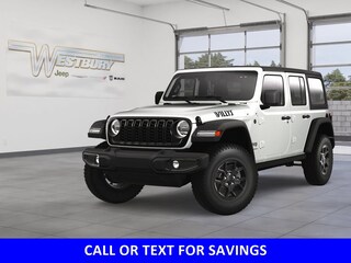 New 2025 Jeep Wrangler 4-DOOR WILLYS Sport Utility Long Island