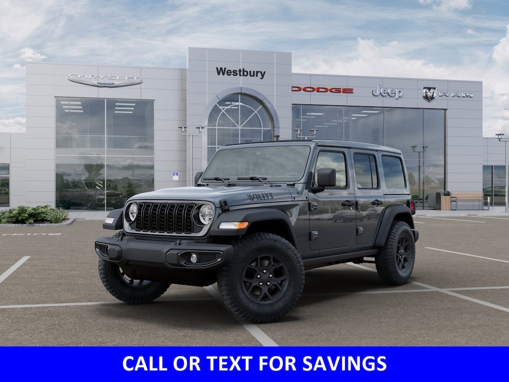 New 2026 Jeep Wrangler 4-DOOR WILLYS Sport Utility