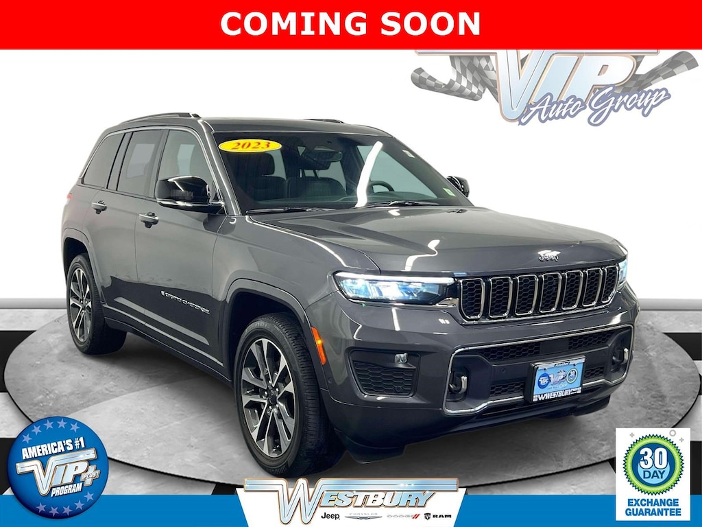 Certified 2023 Jeep Grand Cherokee Overland Overland 4x4