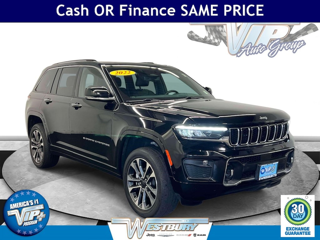 Certified 2022 Jeep Grand Cherokee Overland Overland 4x4