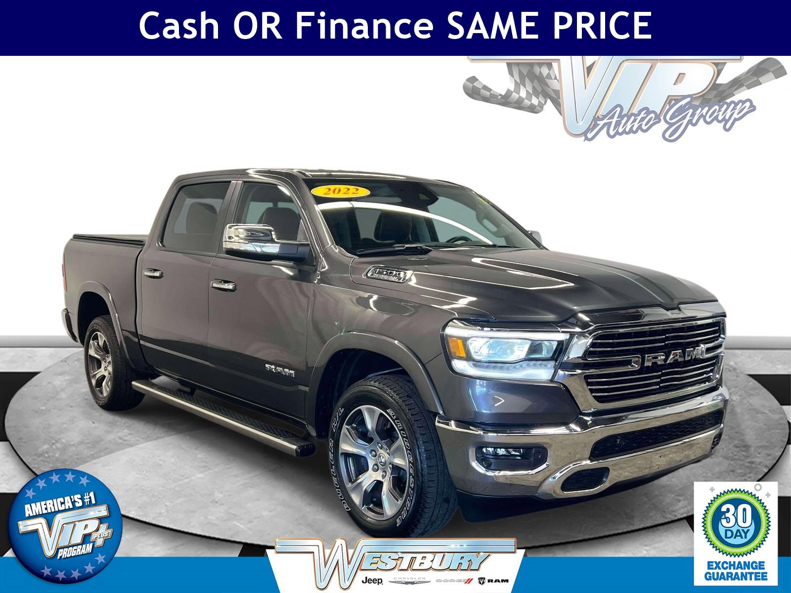 2022 RAM 1500 Laramie 4x4 Crew Cab 5'7's photo
