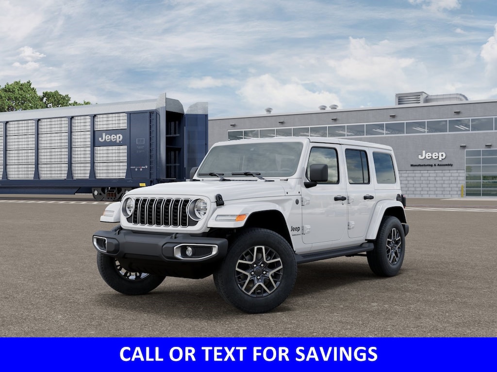 New 2026 Jeep Wrangler 4-DOOR SAHARA Sport Utility
