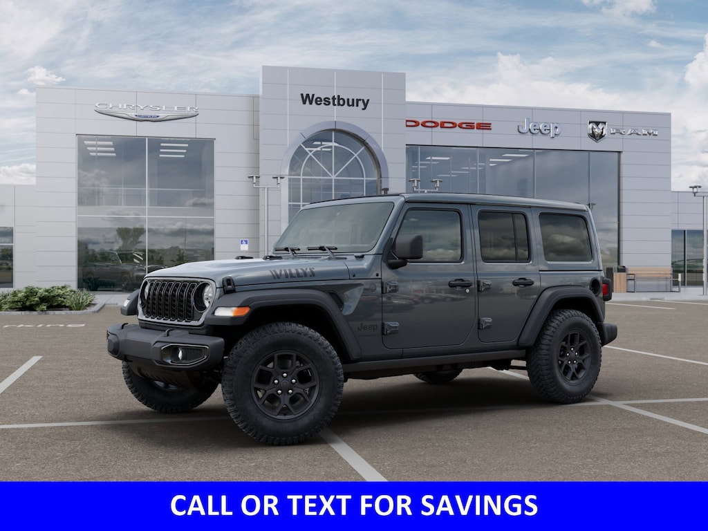 New 2026 Jeep Wrangler 4-DOOR WILLYS Sport Utility