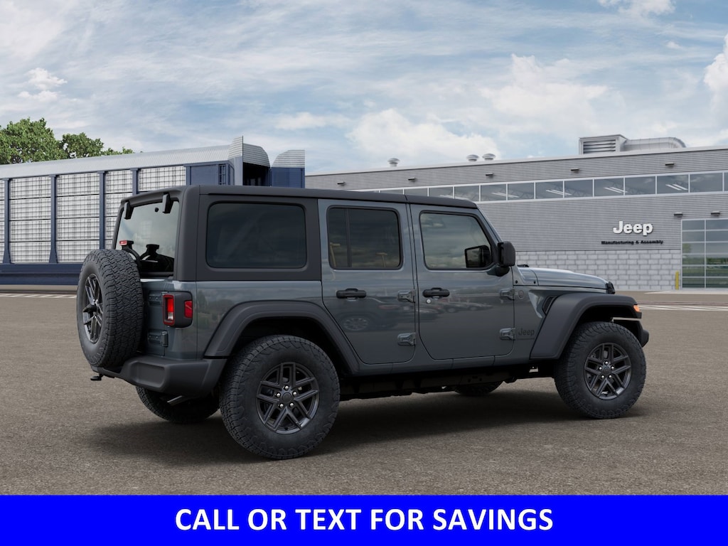 New 2026 Jeep Wrangler 4-DOOR SPORT S Sport Utility