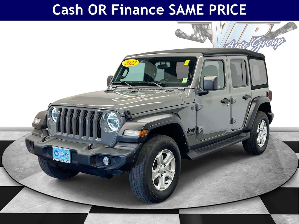 Certified 2022 Jeep Wrangler Unlimited Sport S Unlimited Sport S 4x4