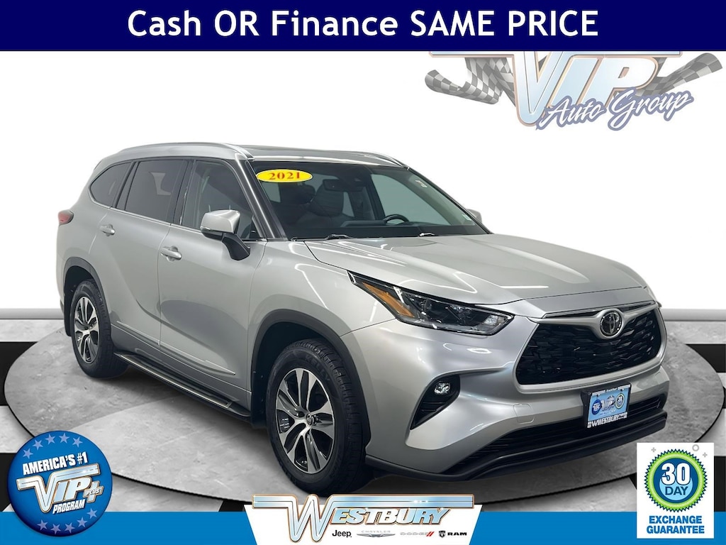 Certified 2021 Toyota Highlander XLE XLE AWD