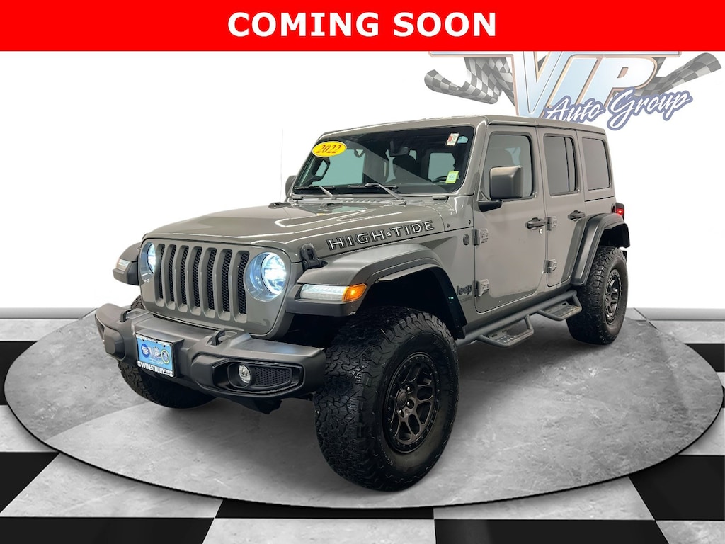 Certified 2022 Jeep Wrangler Unlimited High Tide Unlimited High Tide 4x4