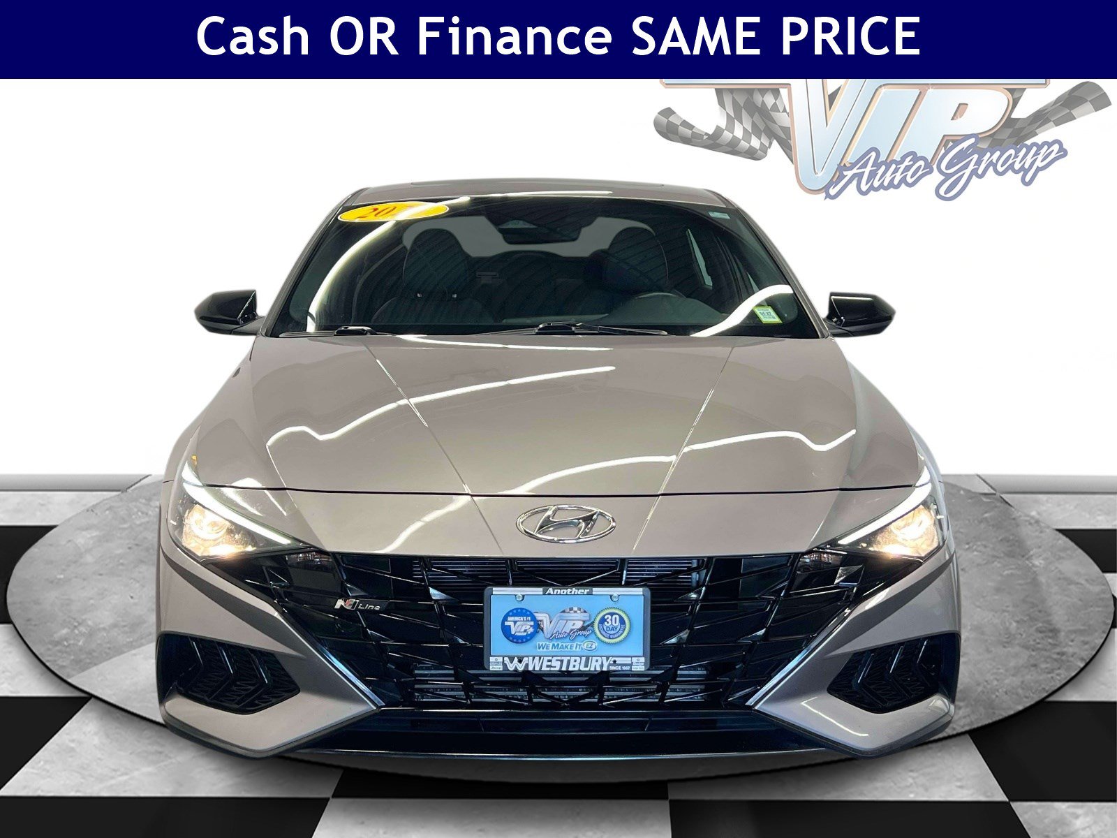 Certified 2023 Hyundai Elantra N Line with VIN KMHLR4AF6PU505648 for sale in Jericho, NY
