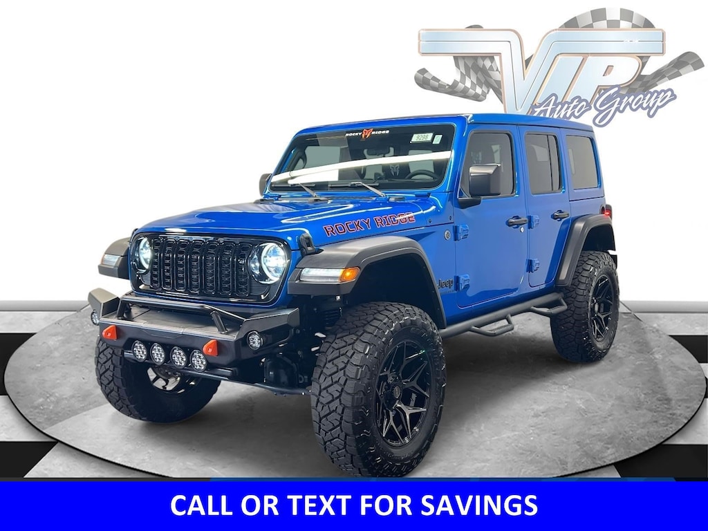 New 2025 Jeep Wrangler Rocky Ridge Sport Utility