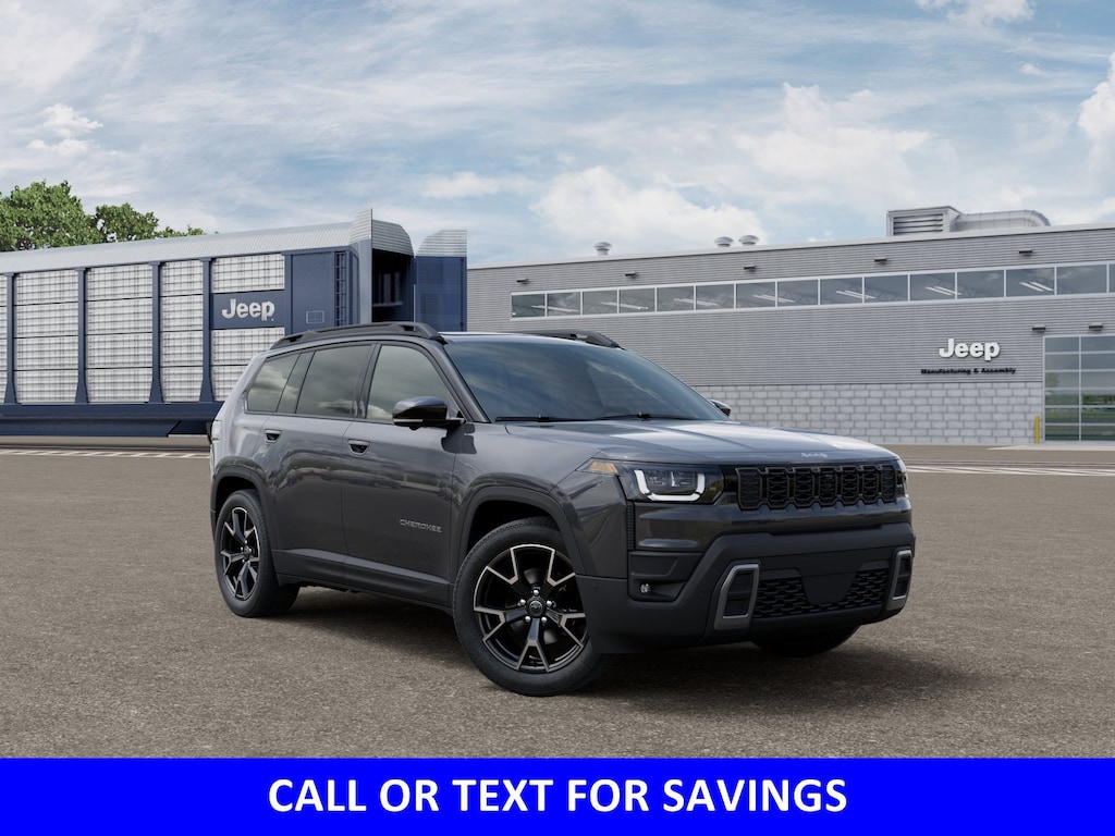 New 2026 Jeep Cherokee OVERLAND 4X4 Sport Utility